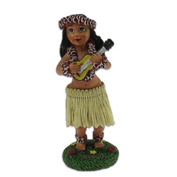 HULA DOLL Poupées Hawaienne "ERINA" 10 cm