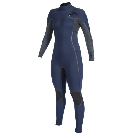 Wms  Hyperfreak Fire 5/4+ Chest Zip Full Navy