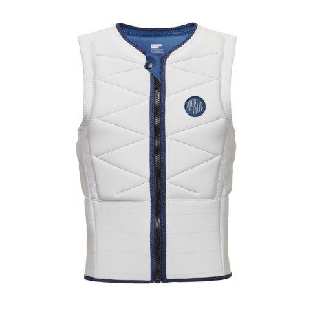 Outlaw Impact Vest Fzip White