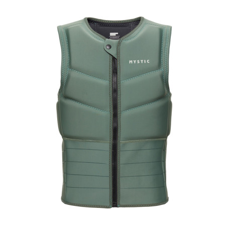 Star Impact Vest Fzip Olive