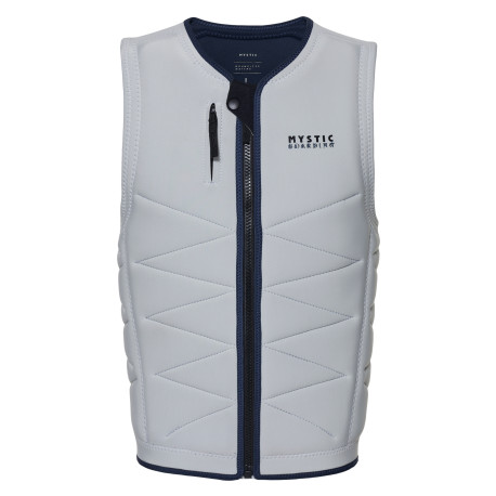 Outlaw Impact Vest Fzip White