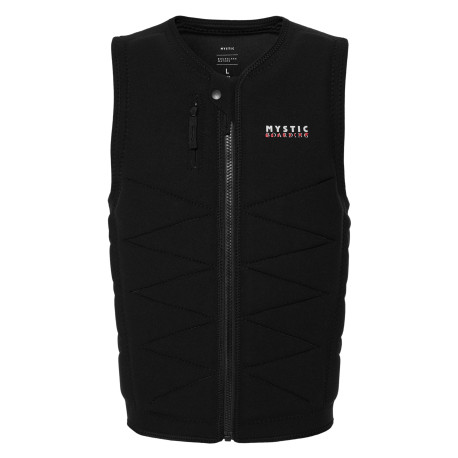 Outlaw Impact Vest Fzip Black