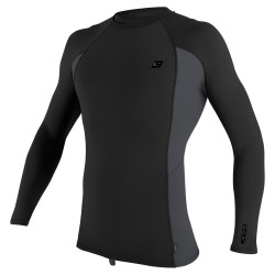 PREMIUM SKINS RASHGUARD L/S Black