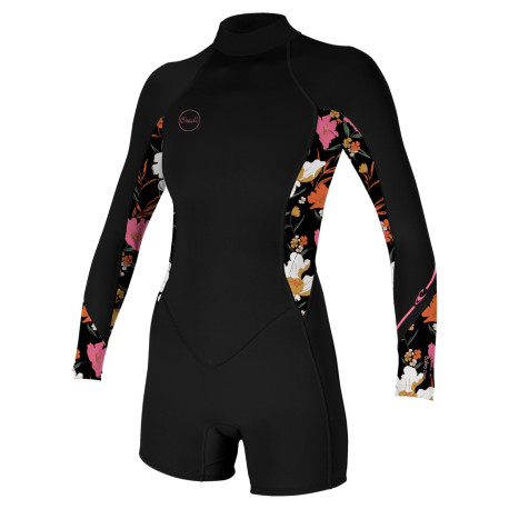 Wms Bahia 2/1 BZ L/S Spring Black