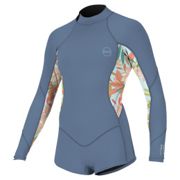 O'Neill Girls Bahia 2/1 Back Zip L/S Spring Infinity