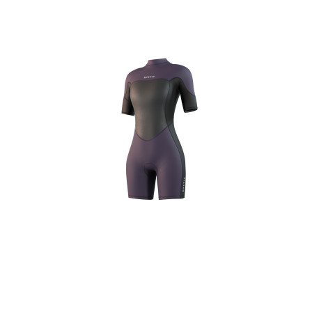 Brand Combinaison Shorty 3/2 BZ Flatlock Wmn - Deep Purple