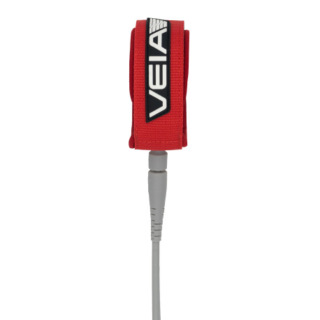 Explorer 6' Leash - 6' 5MM - Red/Storm