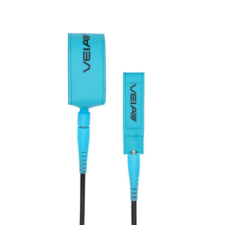 John John Florence Pro 6’ Comp Leash - Bright Blue / Night