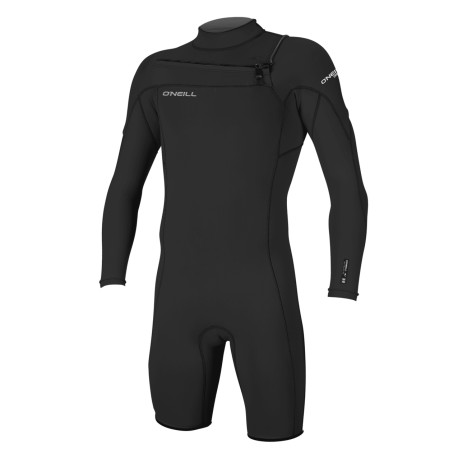 Hammer 2mm Chest Zip L/S Black