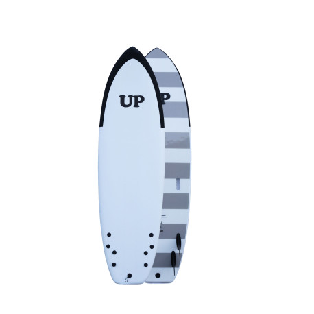 SOFTBOARD GET UP - 6´6 - WHITE STRIPE GREY