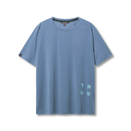 Tee Explore SS unisex bleu