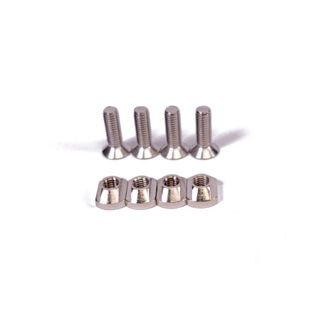 SET DE 4 VIS ET SLIDER TITANIUM AXIS FOILS
