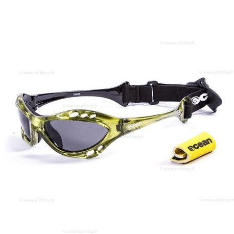 CUMBUCO GREEN TRANSPARANT WITH SMOKE LENS