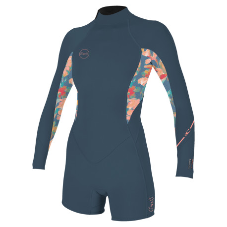 Wms Bahia 2/1 BZ L/S Spring COPENBLU/PTDTRPCS/COPENBLU
