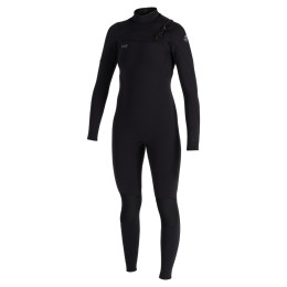 O'Neill Wms Epic 4/3 Chest Zip Full BLACK