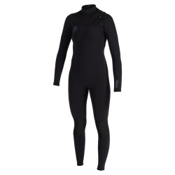 Wms O'Riginal RG8 4/3 Chest Zip Full BLACK