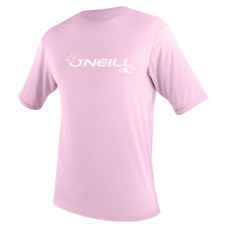 Toddler Basic Skins S/S Sun Shirt - ROSE