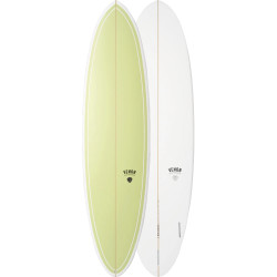 7'2 MIDLENGTH VENON SURFBOARDS Olive Deck