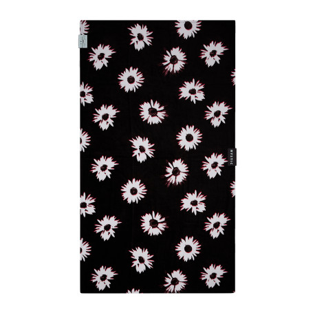 Towel Quickdry noir et blanc