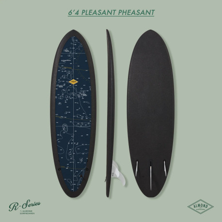 PLEZ PHEZ 6'4 R-SERIES - CHART DECK