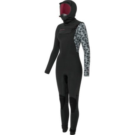 Vamp 5/4 Hooded GBS FZ C3 Charcoal / Palm