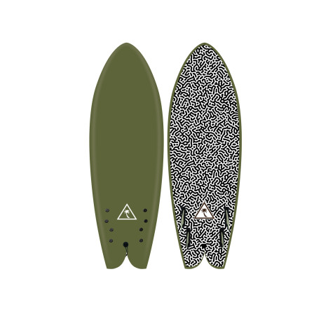  Heritage 5'8" Fish - Quad Fin
