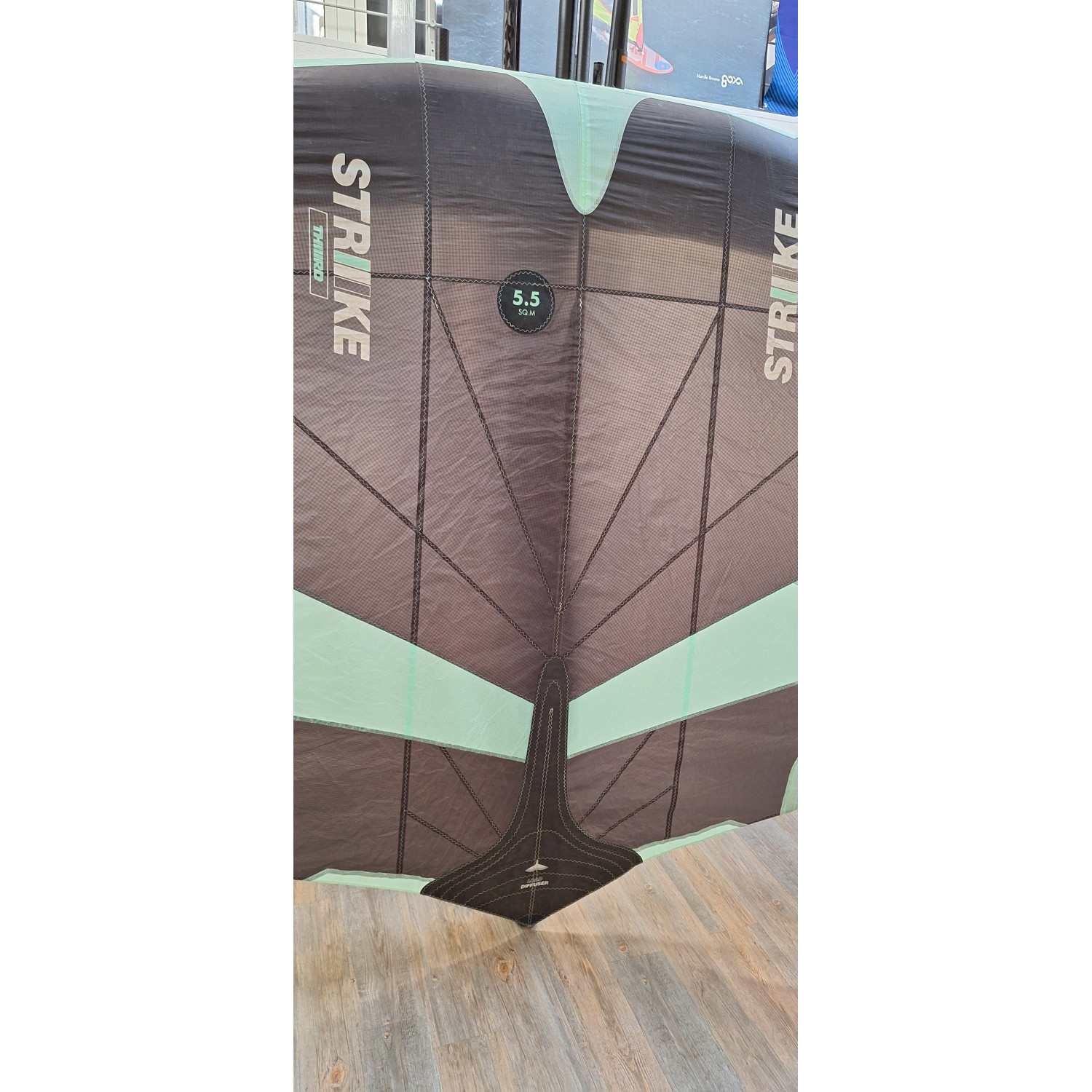 F-One strike v3 5,5m² 2023 - Ailes de wing