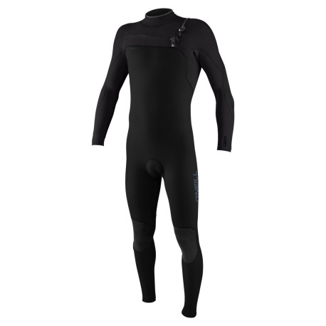 Youth Hyperfreak 5/4+ Chest Zip Full BLACK/TEMPSTEEL/TEMPSTEEL