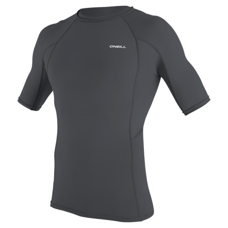 Basic Skins S/S Rash Guard - GRAPHITE