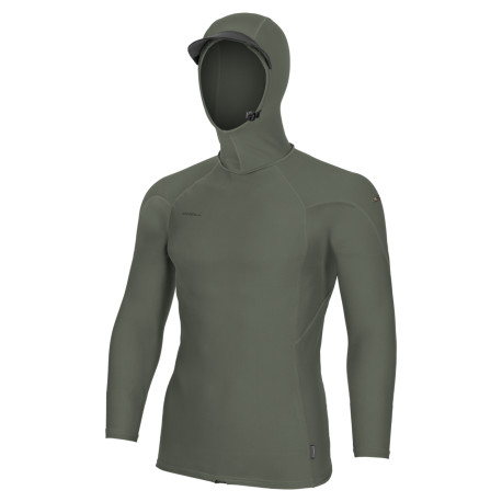 Hyperfreak Skins L/S Rash Guard W/Hood - Chimera