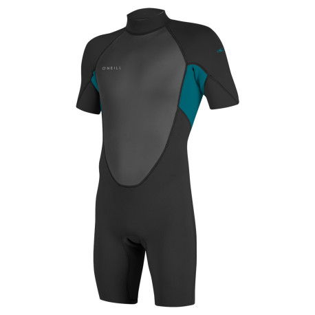 Reactor-2 2mm Back Zip S/S Spring - Blk/TidePool