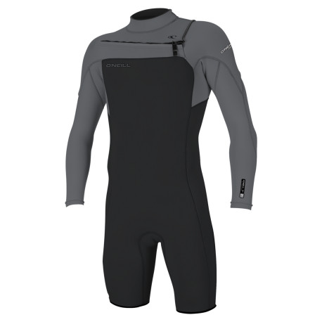 Hammer 2mm Chest Zip L/S Spring - SMOKE