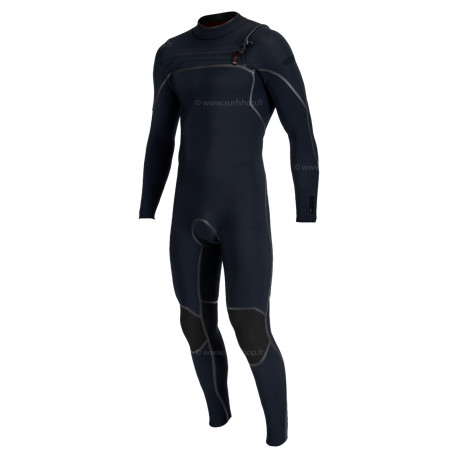 Hyperfreak Fire 3/2+ Chest Zip Full - CARBON