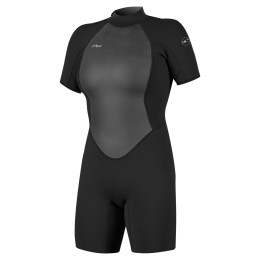 O'Neill Wms Reactor-2 2mm Back Zip S/S Spring - Black