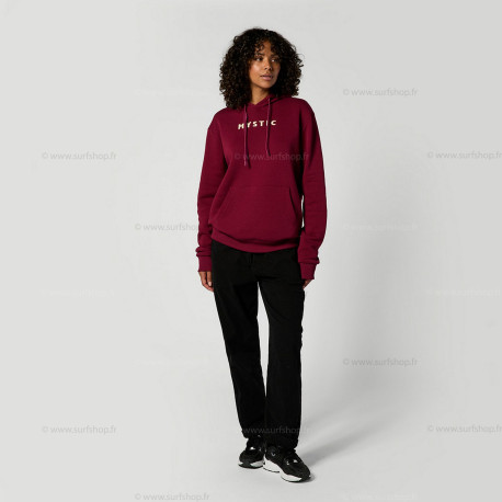 Brand Hood Sweat - Berry