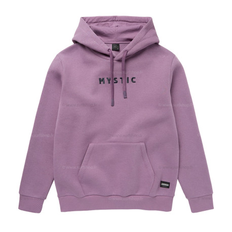 Brand Hood Sweat - rosewood