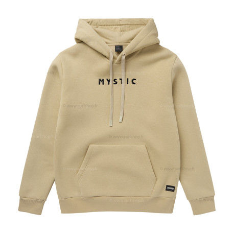 Brand Hood Sweat - pale khaki