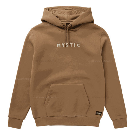 Brand Hood Sweat - slate brown