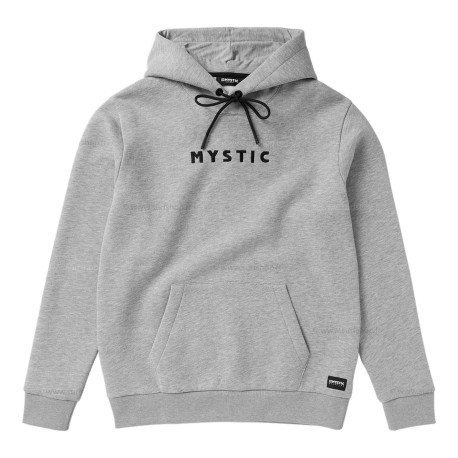 Brand Hood Sweat - light grey