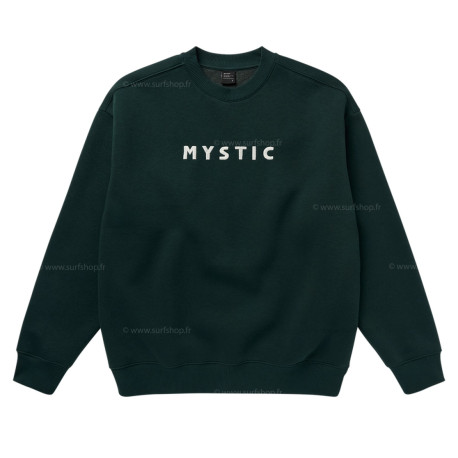 Brand Crew Sweat - Cypress green