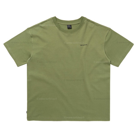 Profile Tee olive green