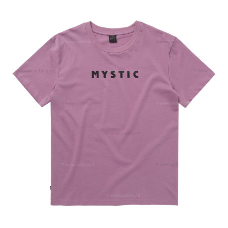 Brand Tee - rosewood