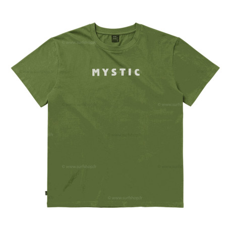 Brand Tee - cypress green
