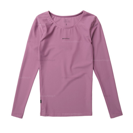 Star L/S Rashvest Women rosewood
