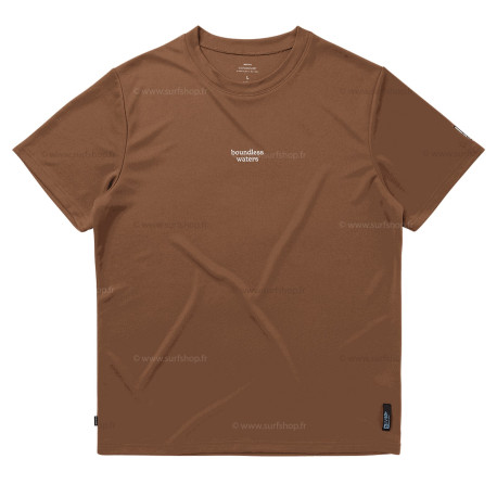 Tactic S/S Loosefit Quickdry brown