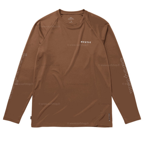 Tactic L/S Loosefit Quickdry brown