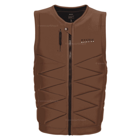 Outlaw Impact Vest Fzip Brown