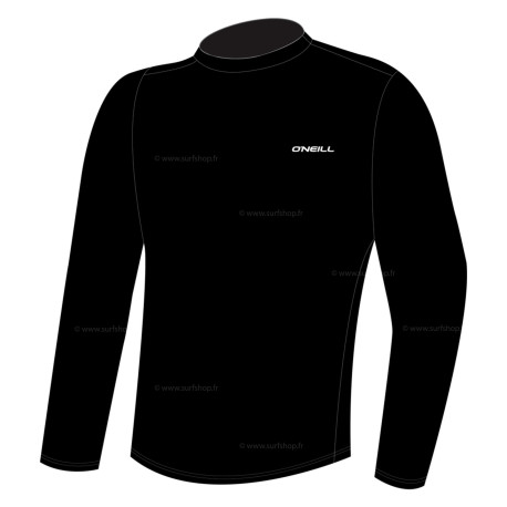 Basic Skins L/S Sun Shirt - BLACK