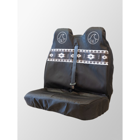 CULT DOUBLE FRONT SEAT COVER AZTEC