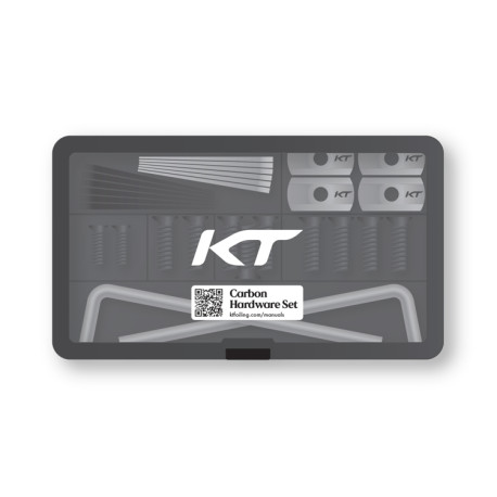 Kit complet de visserie pour mât carbone